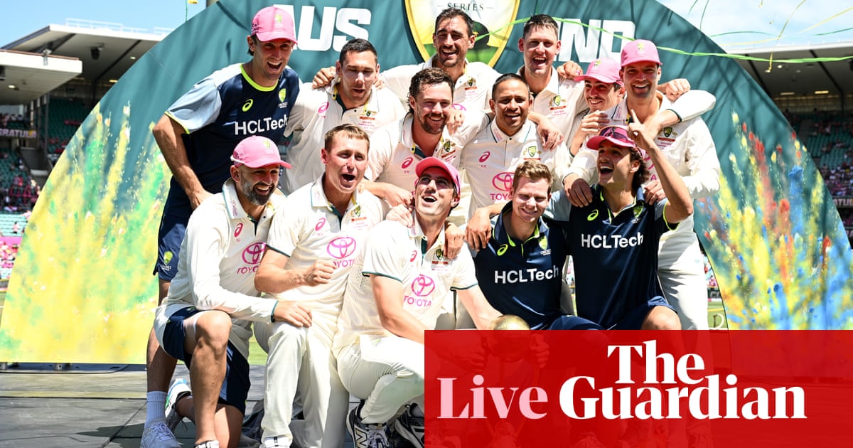 Australia win Border-Gavaskar sequence 3-1 after beating India by six wickets in SCG thriller | Australia cricket staff