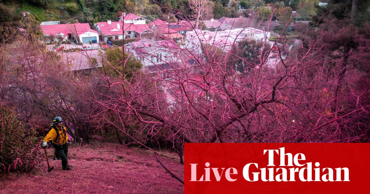 LA fires stay: Firefighters braced for ‘explosive fireplace progress’ amid crimson flag climate warning and new forecast of robust winds | California wildfires