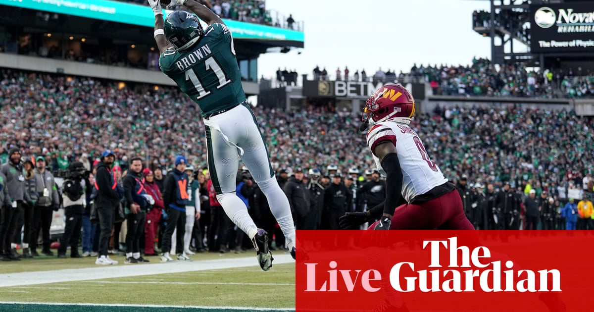 NFC championship recreation: Washington Commanders v Philadelphia Eagles – reside | NFL