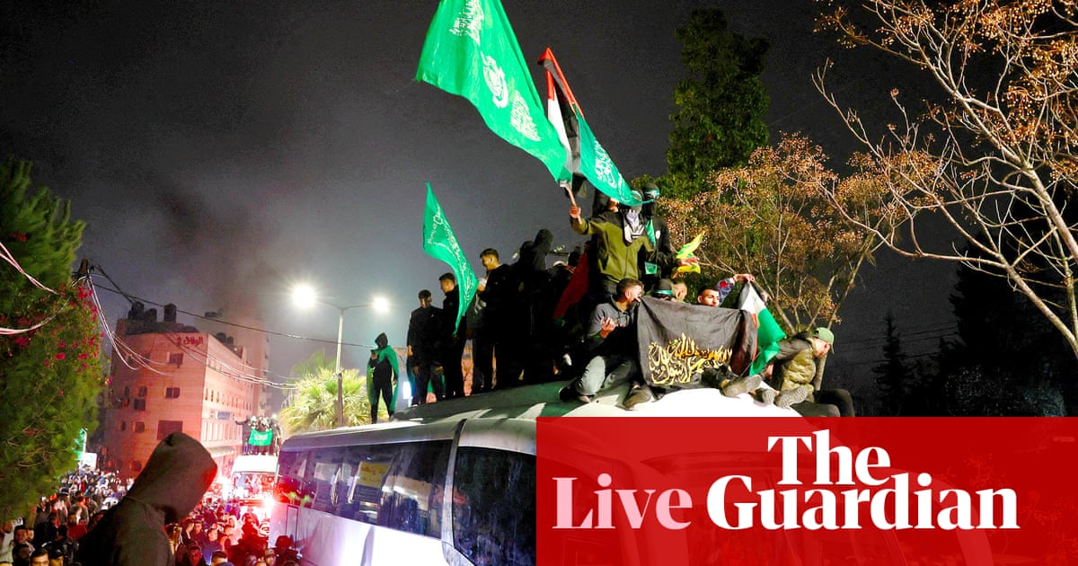 Ninety Palestinians launched by Israel as Gaza ceasefire enters second day – reside | Israel-Gaza battle