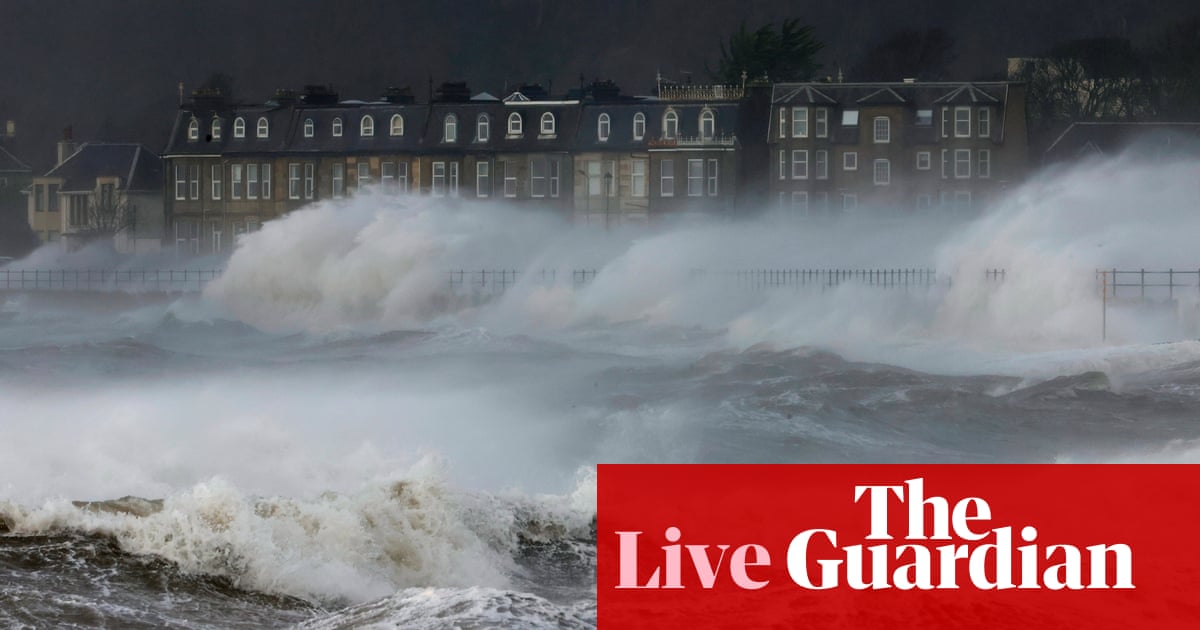 Storm Éowyn: Man dies after tree falls on automobile in Eire; greater than one million folks with out energy – stay | UK climate Storm Éowyn: Man dies after tree falls on automobile in Eire; greater than one million folks with out energy – stay | UK climate