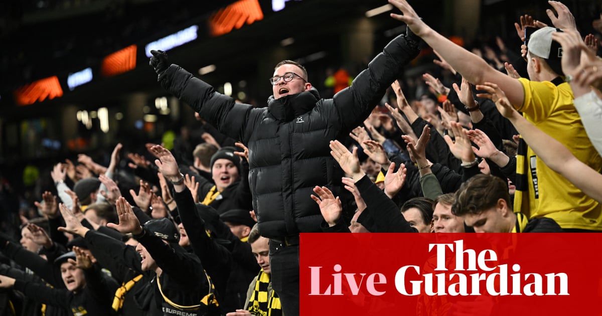 Tottenham v Elfsborg, Rangers v Union Saint-Gilloise, and extra: Europa League – reside | Europa League