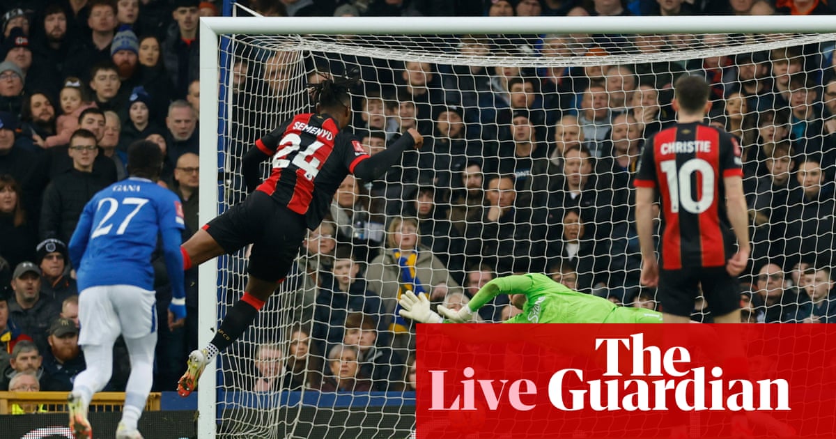 Everton v Bournemouth, Wigan v Fulham, and extra: FA Cup fourth spherical – reside | FA Cup