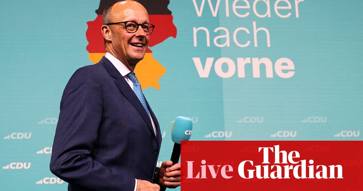 German election stay: Conservatives projected to win and far-right AfD in second | Germany German election stay: Conservatives projected to win and far-right AfD in second | Germany