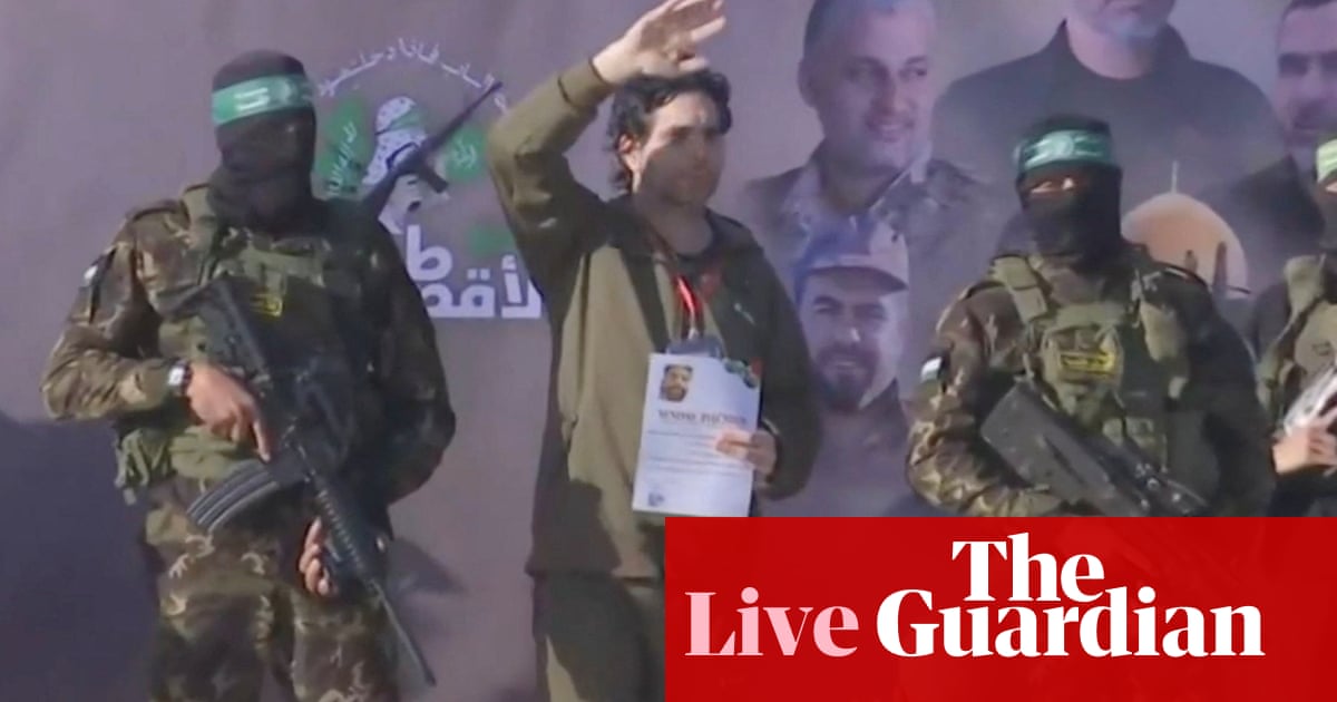 Center East disaster stay: Hamas releases two hostages with third anticipated | Israel-Gaza warfare