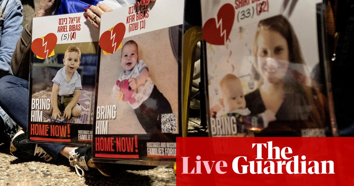 Center East disaster reside: Israel claims Hamas killed Bibas kids with their ‘naked fingers’ | Israel-Gaza struggle