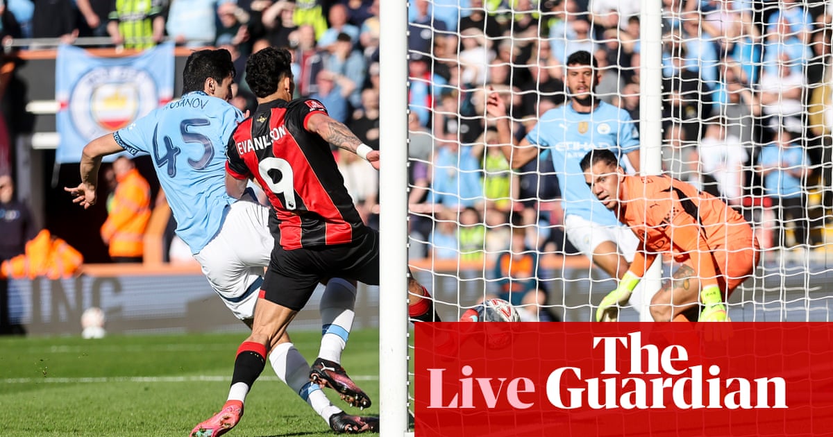 Bournemouth v Manchester Metropolis: FA Cup quarter-final – stay | FA Cup