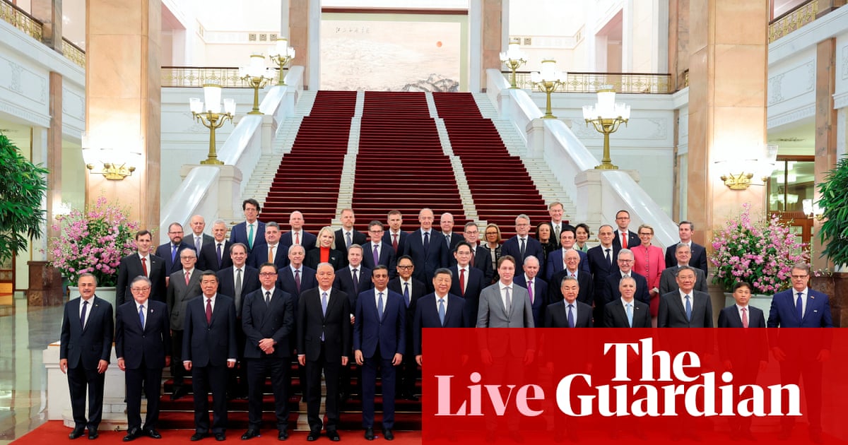 China’s Xi urges international CEOs to guard commerce provide chains; UK’s 2024 development revised greater – enterprise stay | Enterprise