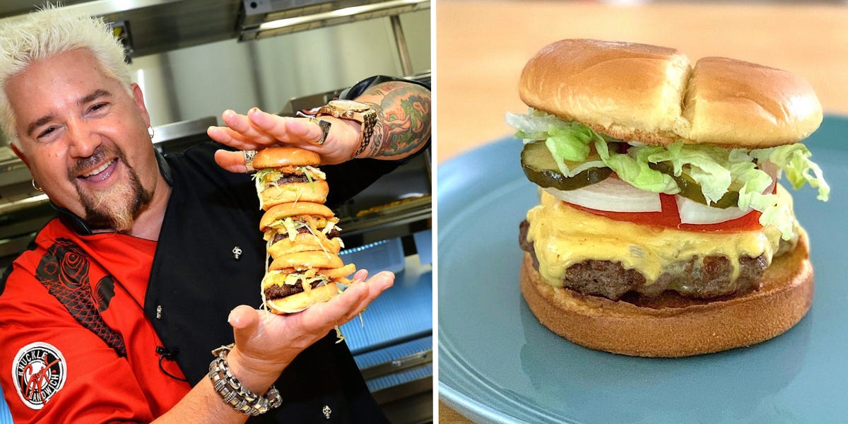 I Made Man Fieri’s Excellent Burger; It Was Scrumptious