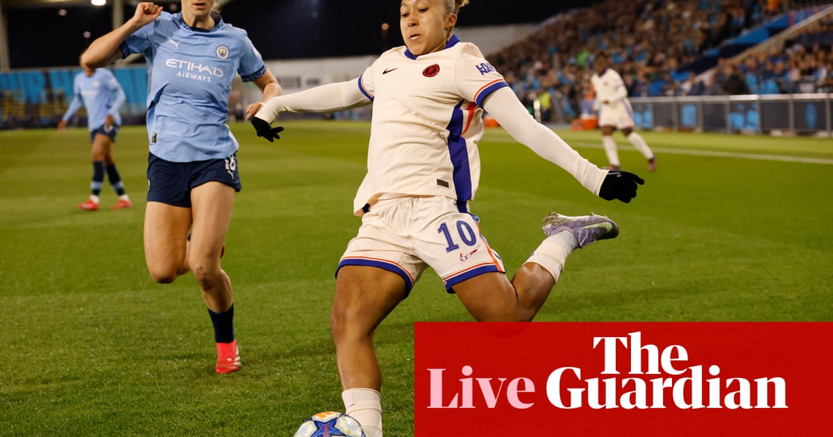Manchester Metropolis v Chelsea: Girls’s Champions League quarter-final, first leg – reside | Girls’s Champions League