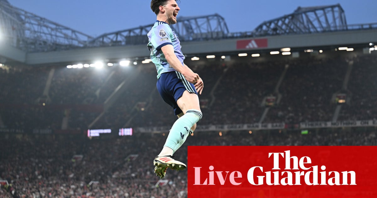 Manchester United v Arsenal: Premier League – dwell | Premier League