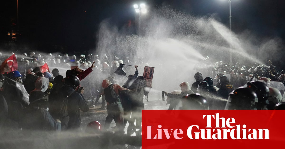 Greater than 1,100 detained in Turkey amid big demonstrations over mayor’s arrest – Europe stay | Europe