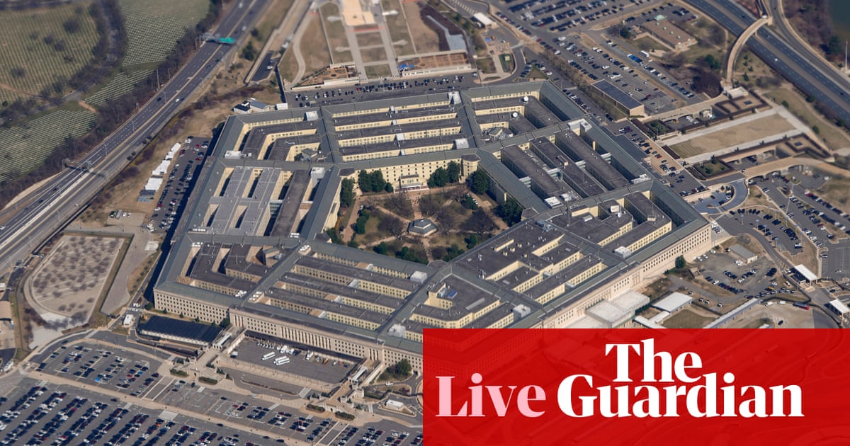 Pentagon reportedly planning to chop workforce by at the least 50,000 – US politics reside | Trump administration