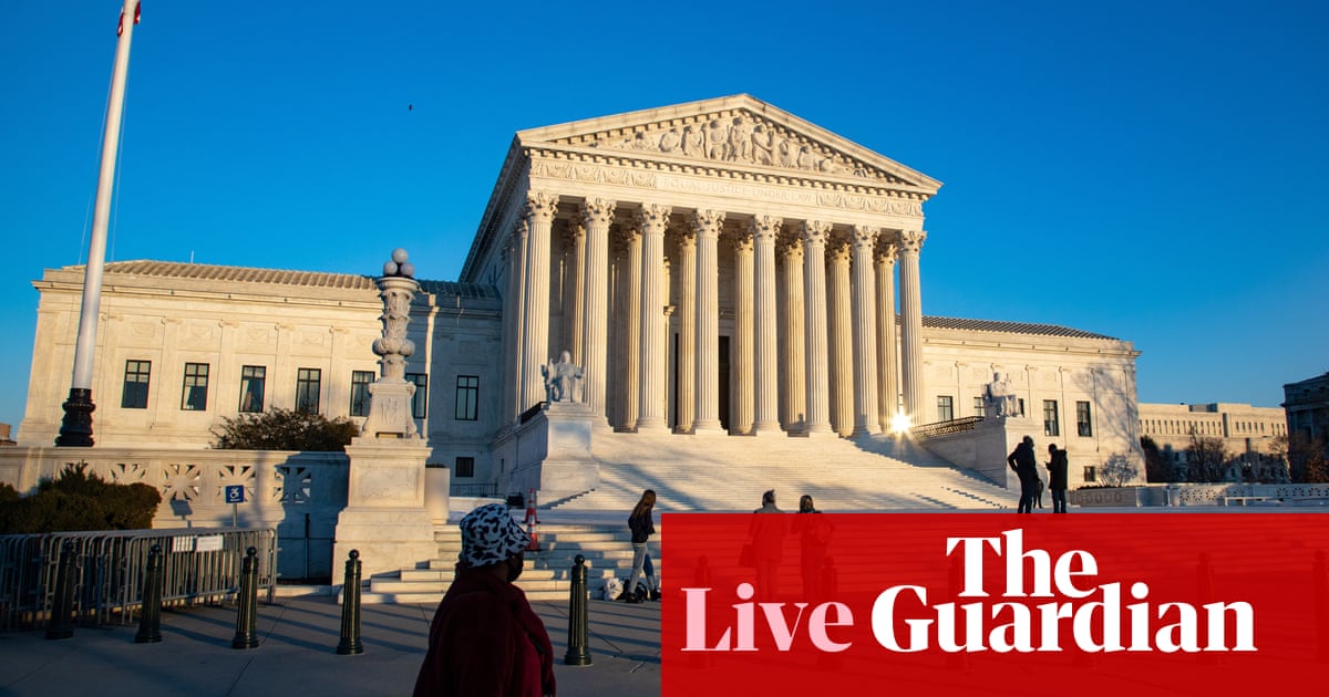 Supreme courtroom chief justice says Trump name for choose’s impeachment ‘not an acceptable response’ – reside | Trump administration