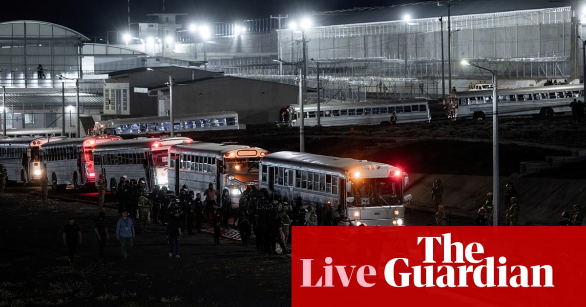 Trump spokesperson denies deportations had been unlawful and says White Home ‘assured’ it can win in court docket – reside | Donald Trump