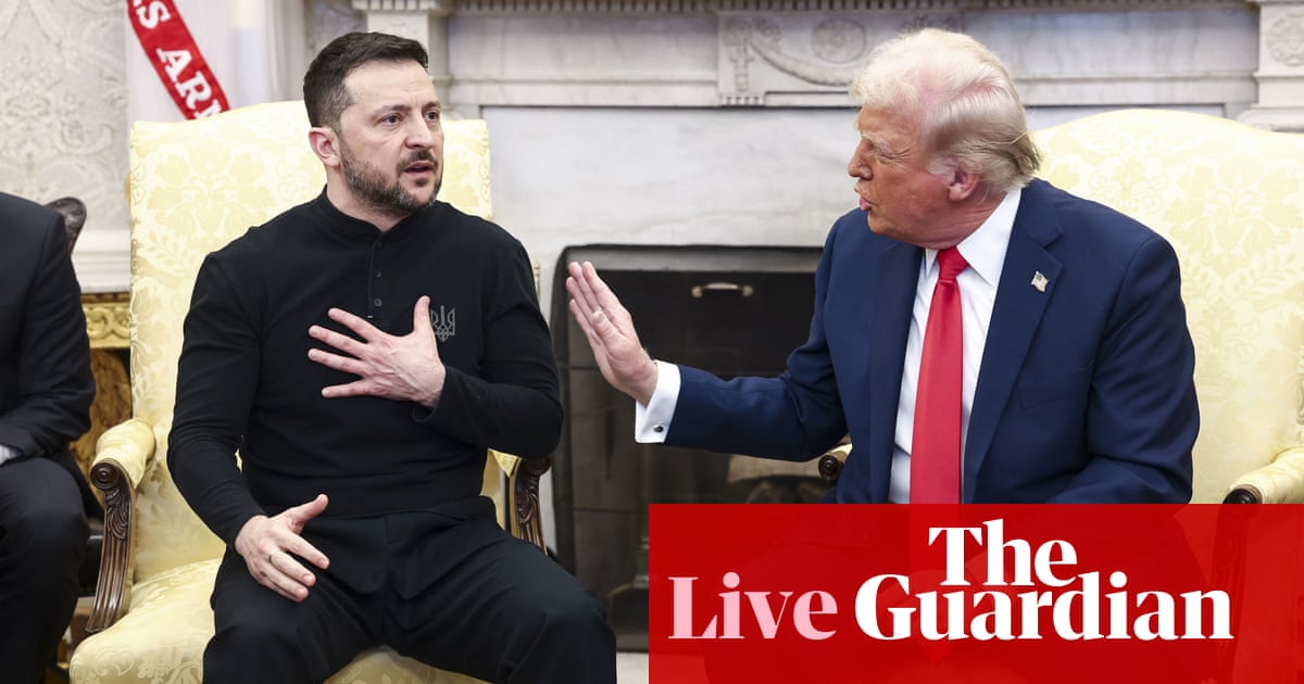 Zelenskyy says ‘essential’ for Ukraine to have Trump’s assist in prolonged assertion following Oval Workplace argument – stay | Ukraine