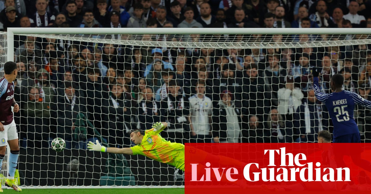 Aston Villa v Paris Saint-Germain: Champions League quarter-final, second leg – reside | Champions League