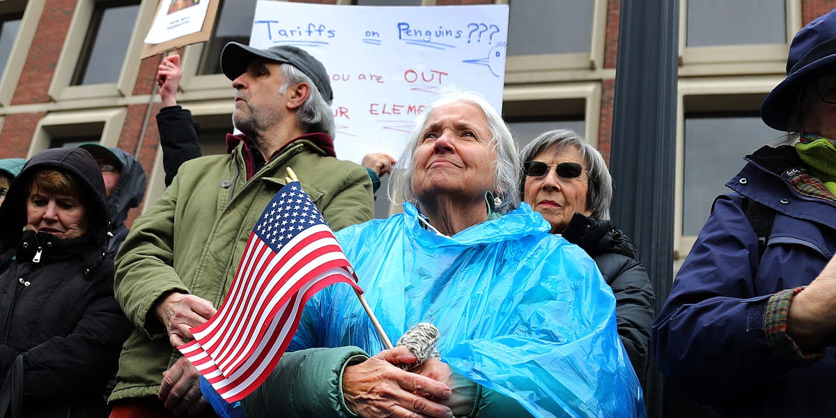 Boomers Are Out in Power at Anti-Trump Protests. Why Is That?