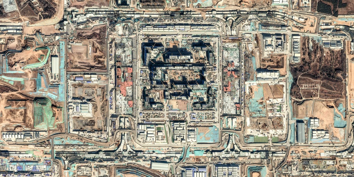 China Is Constructing a New Army Headquarters Close to Beijing, See Pictures