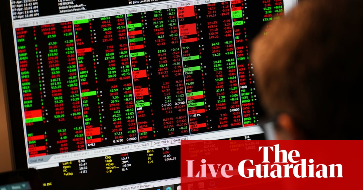 China says it won’t bow to US stress after Trump threatens extra 50% tariffs – enterprise reside | Trump tariffs China says it won’t bow to US stress after Trump threatens extra 50% tariffs – enterprise reside | Trump tariffs