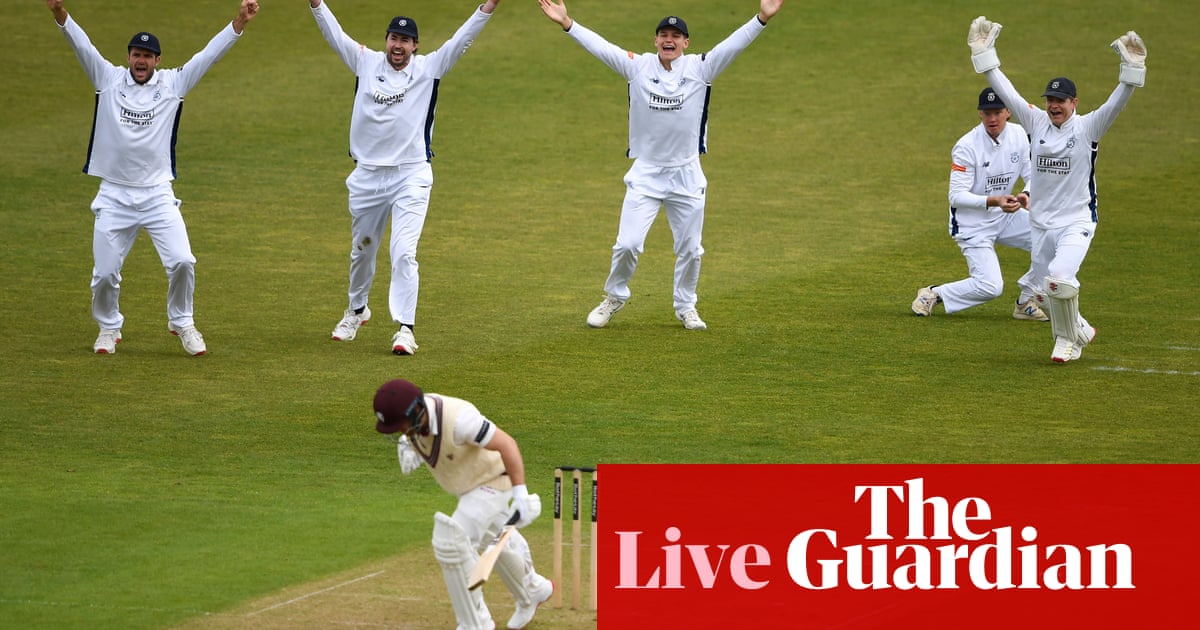 County cricket day one: Sussex v Surrey, Hampshire v Somerset, and extra – reside | County Championship