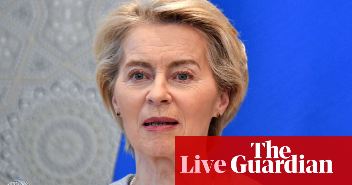 EU ‘prepared to barter’ with US however planning easy methods to defend pursuits, says von der Leyen – Europe reside | World information EU ‘prepared to barter’ with US however planning easy methods to defend pursuits, says von der Leyen – Europe reside | World information