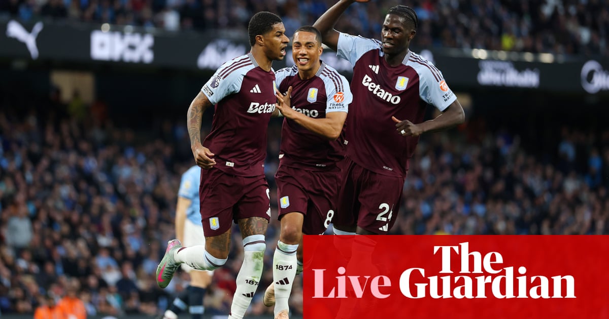Manchester Metropolis v Aston Villa: Premier League – reside | Premier League