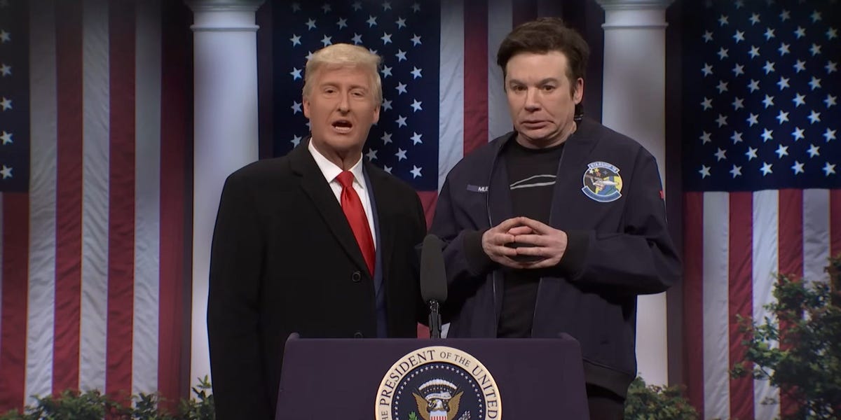‘SNL’ Mocks Trump’s Tariffs and Jokes About ‘Self-Vandalizing’ Teslas ‘SNL’ Mocks Trump’s Tariffs and Jokes About ‘Self-Vandalizing’ Teslas