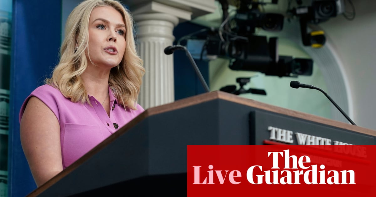 Trump press secretary assaults Maryland senator for touring to El Salvador – dwell | Trump administration