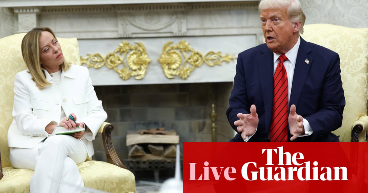 Trump alerts assist for EU-US commerce deal amid combined messages on Ukraine in Meloni White Home go to – Europe stay | Ukraine Trump alerts assist for EU-US commerce deal amid combined messages on Ukraine in Meloni White Home go to – Europe stay | Ukraine