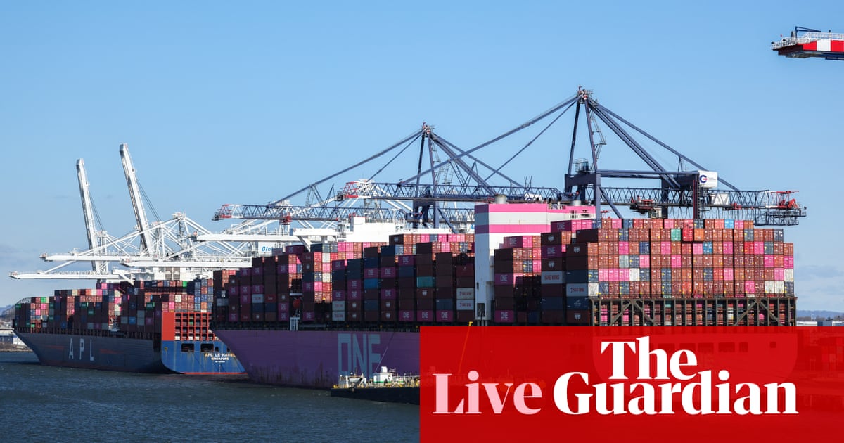 Trump’s sweeping international tariffs, together with 104% in opposition to China, take impact – enterprise reside | Trump tariffs