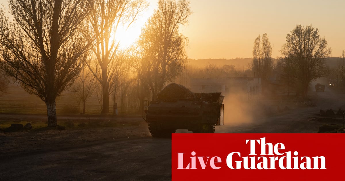 Zelenskyy says Russia has intensified shelling regardless of ‘Easter truce’ as Moscow additionally accuses Ukraine of breaching ceasefire – stay | Ukraine
