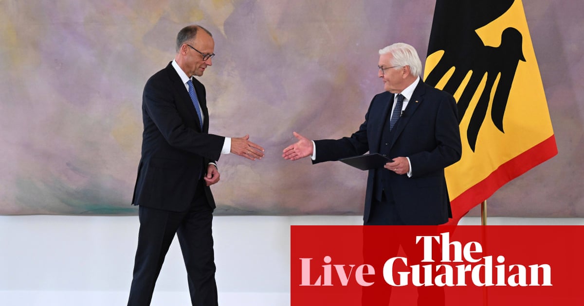 Germany’s Merz confirmed as chancellor in second vote following first spherical humiliation – Europe dwell | Germany