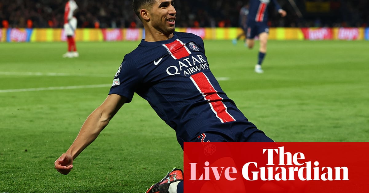 Paris Saint-Germain v Arsenal: Champions League semi-final, second leg – stay | Champions League