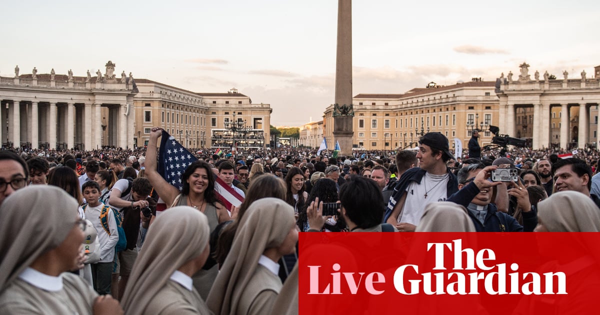 Pope Leo XIV to carry his first mass as pontiff as Catholics world wide have a good time – dwell | Pope Leo XIV