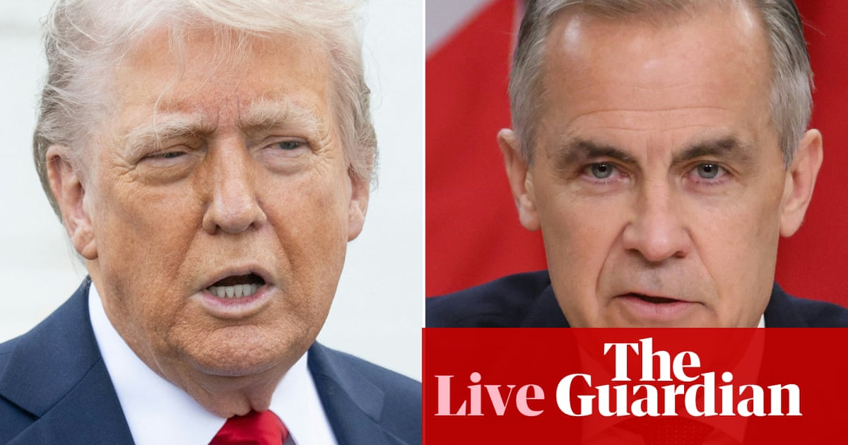 Trump to host Canada’s Carney amid tariff commerce warfare – US politics dwell | US information