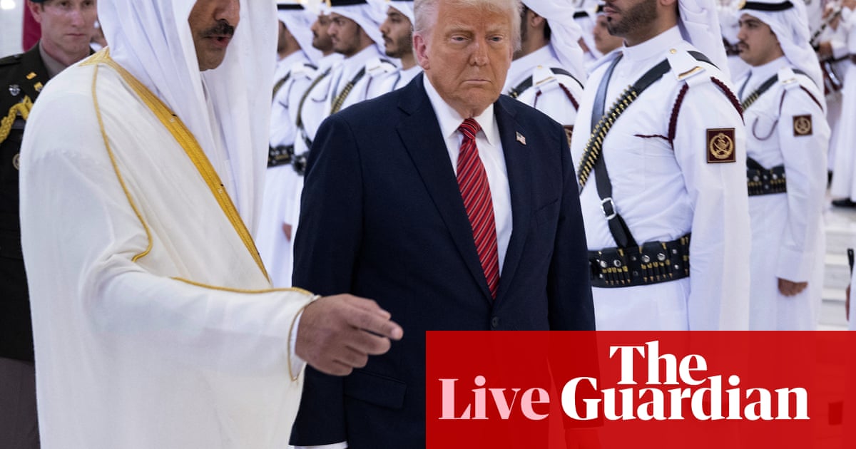US and Qatar signal protection and aviation deal as Trump says of emir: ‘we similar to one another’ – reside | US information