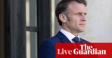 France might recognise Palestinian state ‘in June’, says Emmanuel Macron – Center East disaster reside | World information