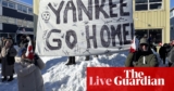 Greenland leaders name deliberate go to by US officers a ‘provocation’ as Trump talks of takeover – US politics reside | US politics