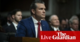 Senate votes to advance Pete Hegseth as Trump’s protection secretary regardless of some Republican opposition – stay | Trump administration