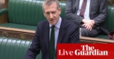 Southport killer Axel Rudakubana’s case closed ‘prematurely’ by Forestall, MPs instructed – UK politics stay | Politics