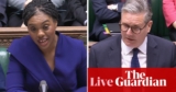 Starmer requires ‘decrease temperature’ in trans debate as Badenoch says he should admit he was mistaken about defining girls – PMQs dwell | Politics