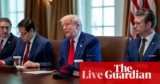 Trump shrugs off financial woes as Harris assaults his ‘self-serving’ imaginative and prescient of America – US politics reside | US information