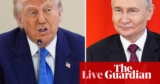 Trump to talk to Putin and Zelenskyy about Ukraine ceasefire – US politics stay | US politics