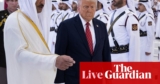 US and Qatar signal protection and aviation deal as Trump says of emir: ‘we similar to one another’ – reside | US information
